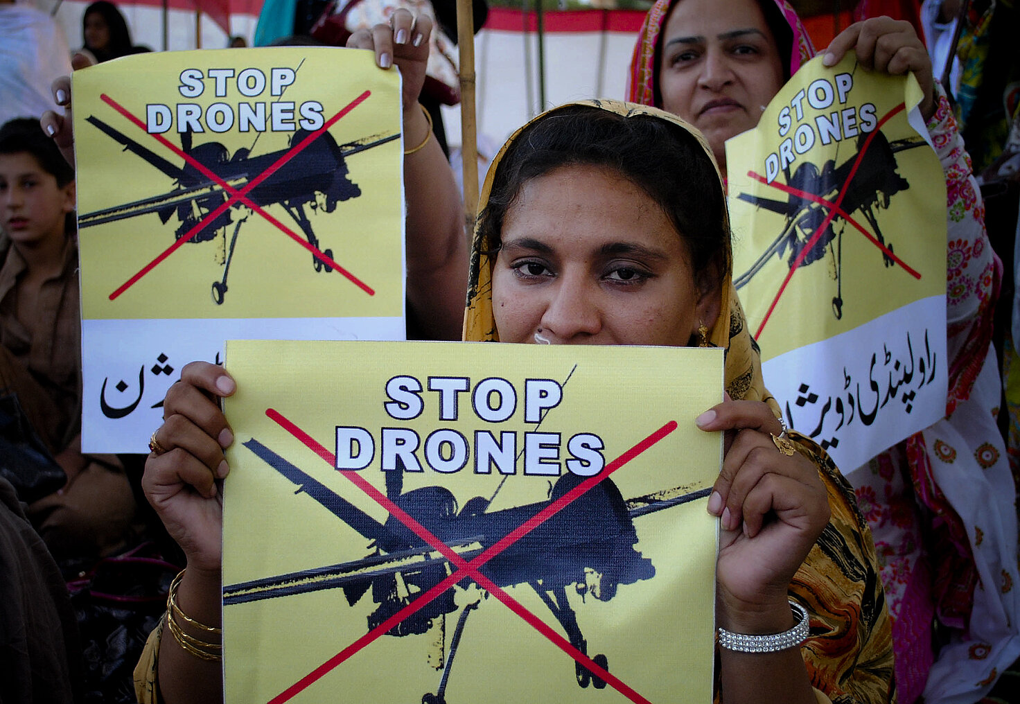 Ataque con drones de combate en Kabul, Afganistán